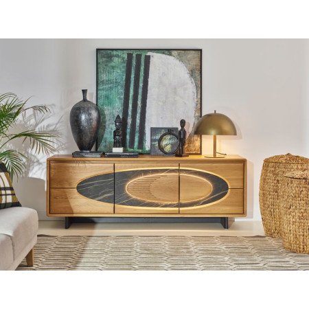 Bahut 3 portes Thalès - Les Ateliers de Langres